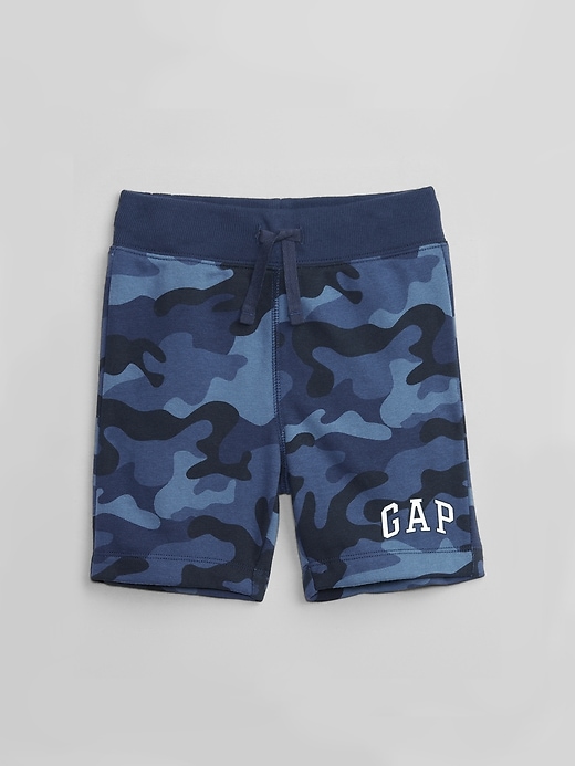 Image number 1 showing, babyGap Logo Print Pull-On Shorts