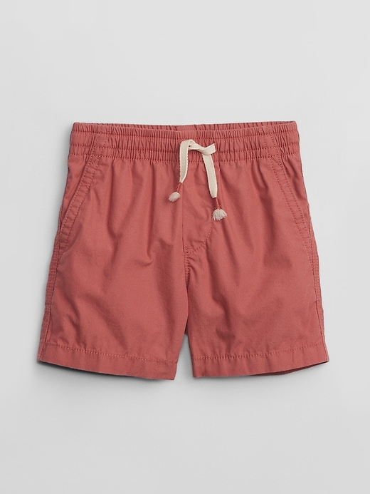 Image number 1 showing, babyGap Poplin Pull-On Shorts