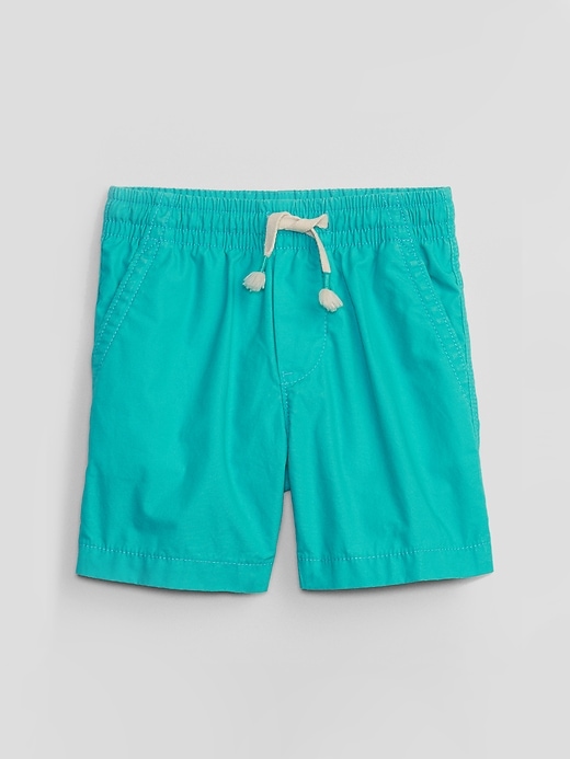 Image number 1 showing, babyGap Poplin Pull-On Shorts