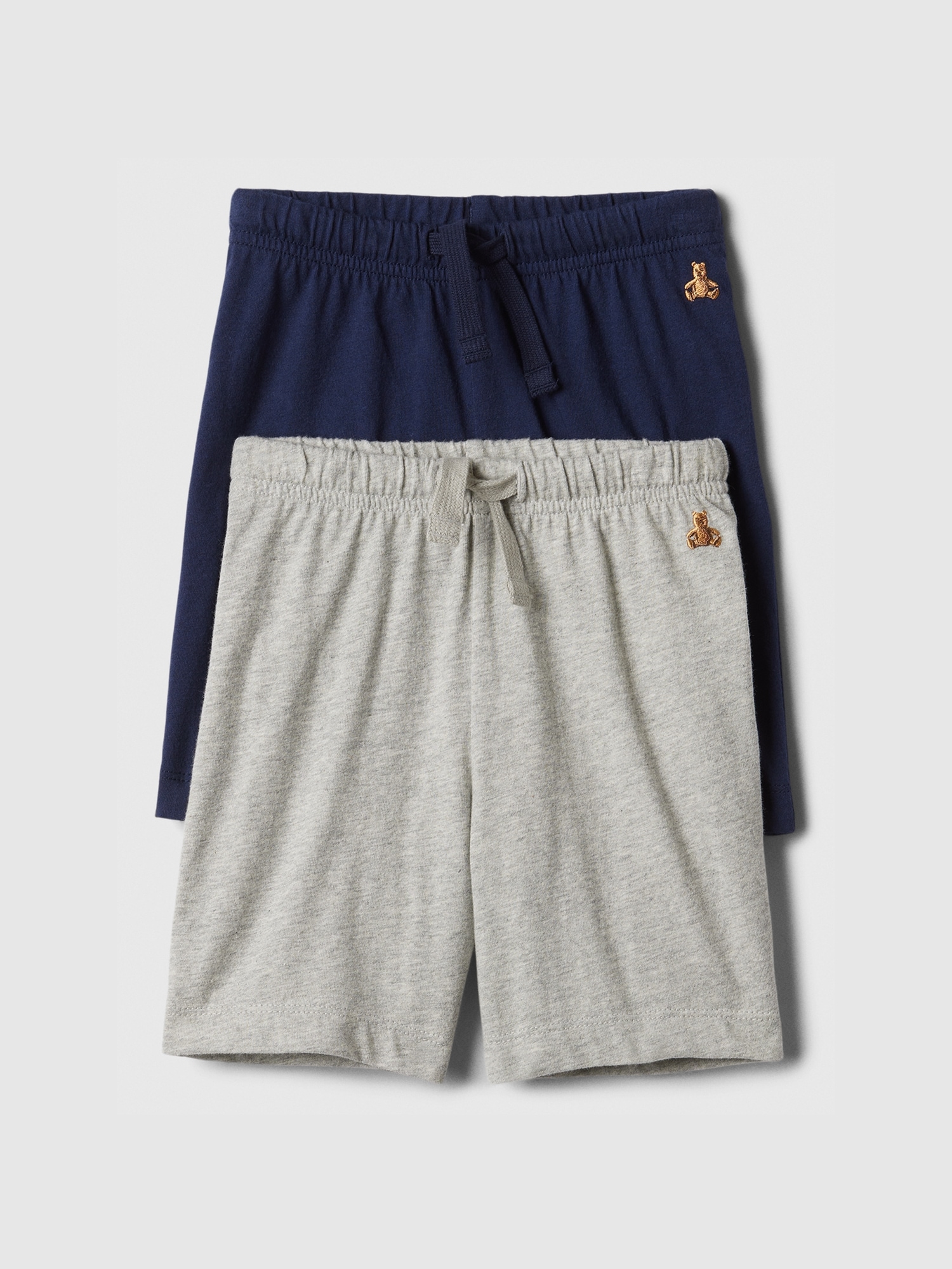 babyGap Jersey Pull-On Shorts (2-Pack) - Tapestry Navy