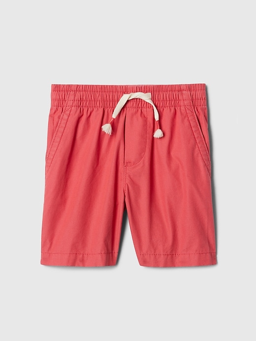 Image number 1 showing, babyGap Poplin Pull-On Shorts