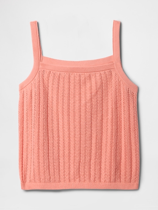 Image number 5 showing, Open-Stitch Sweater Tank Top