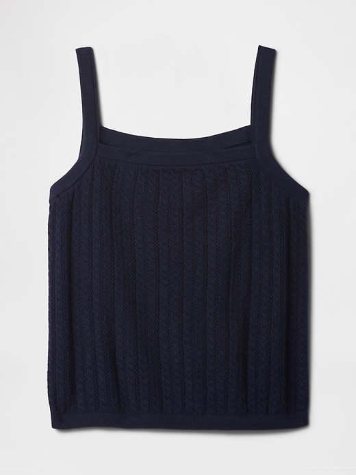 Image number 5 showing, Open-Stitch Sweater Tank Top