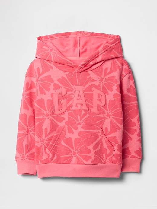 Image number 1 showing, babyGap Relaxed Logo Graphic Hoodie