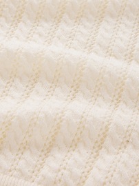 Open-Stitch Sweater Tank Top
