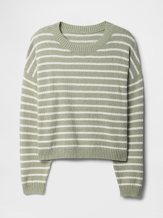 Image number 5 showing, Oversized Slub Crewneck Sweater