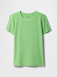 Ribbed Stripe T-Shirt