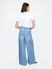 Mid Rise SuperLight Pull-On Baggy Jeans