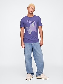 Relaxed Woodstock Graphic T-Shirt