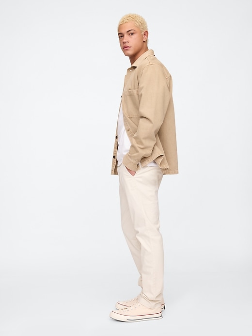 Image number 4 showing, GapFlex Essential Khakis in Slim Fit