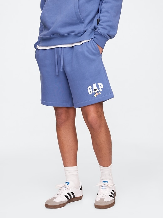 Image number 3 showing, Gap &#215 Disney Mickey Mouse Gap Logo Shorts
