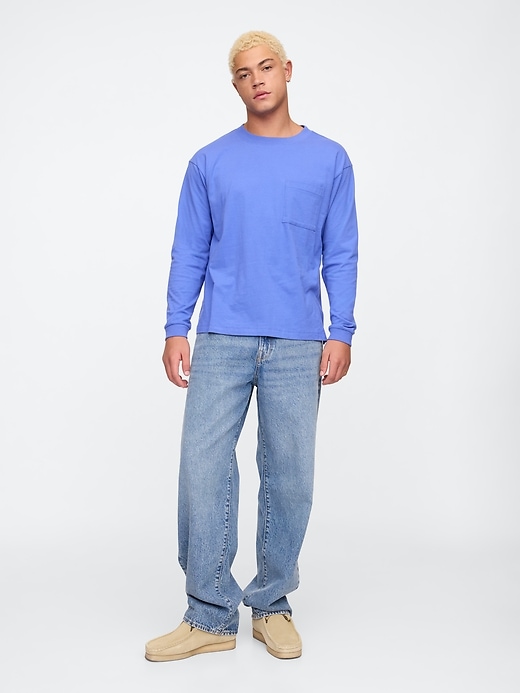 Image number 3 showing, Vintage Soft Boxy Pocket T-Shirt