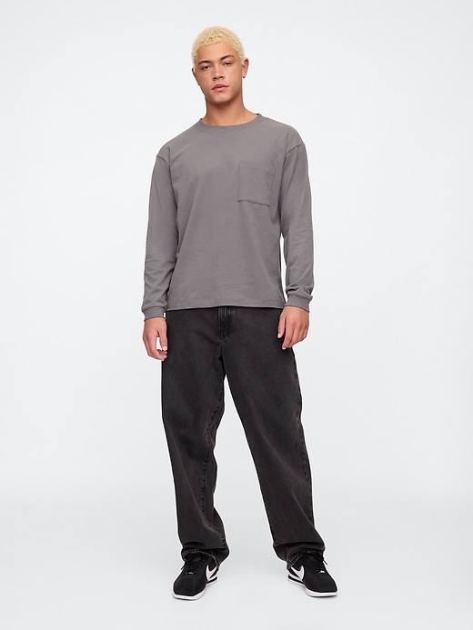 Image number 3 showing, Vintage Soft Boxy Pocket T-Shirt