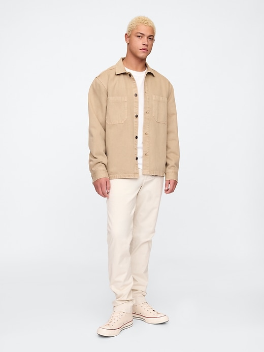 Image number 1 showing, GapFlex Essential Khakis in Slim Fit