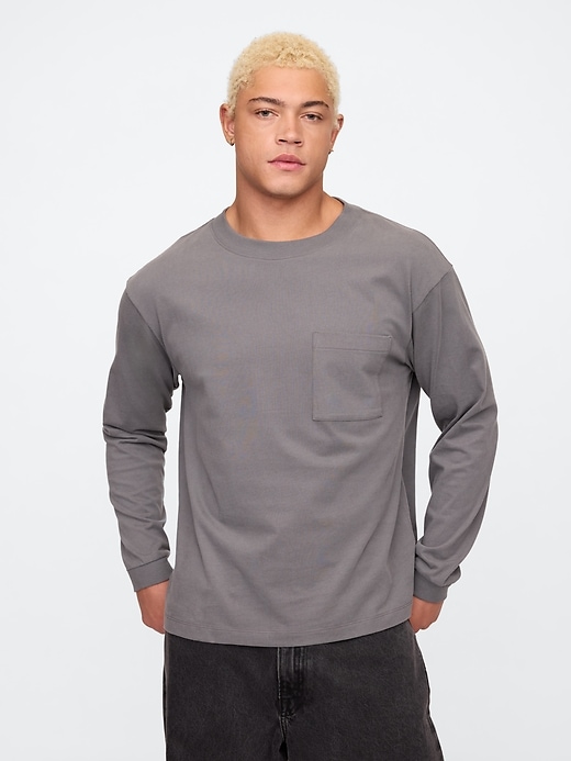Image number 1 showing, Vintage Soft Boxy Pocket T-Shirt