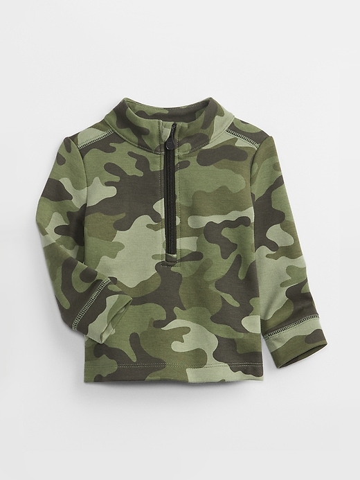 View large product image 1 of 1. GapFit babyGap Half-Zip Sweatshirt