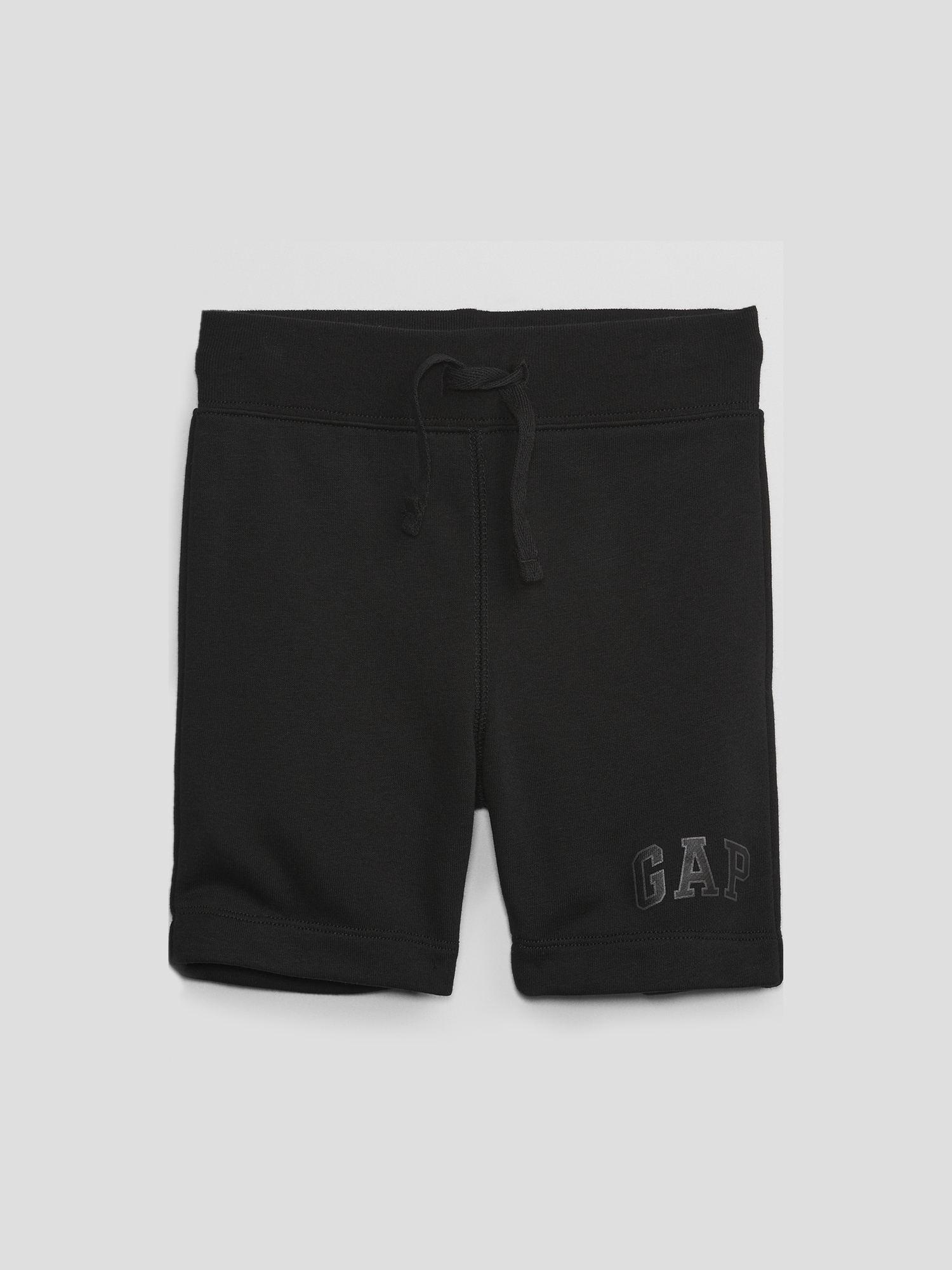 babyGap Logo Pull-On Shorts - Black