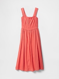 Smocked Midi Dress