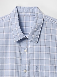 Stretch Poplin Shirt in Standard Fit