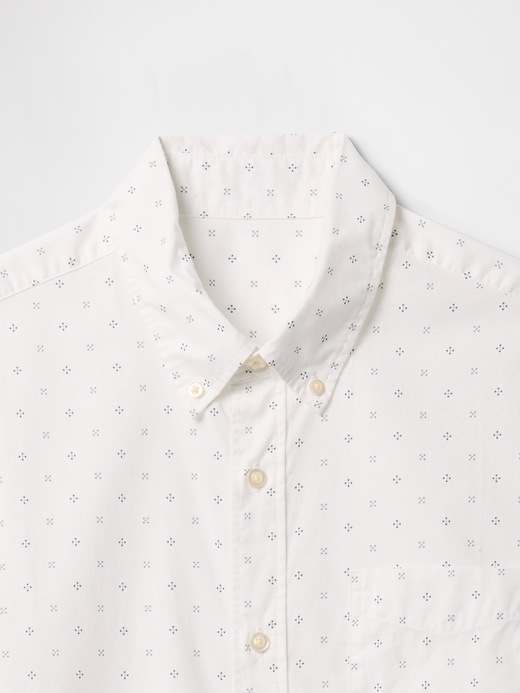Image number 4 showing, Stretch Poplin Shirt in Standard Fit