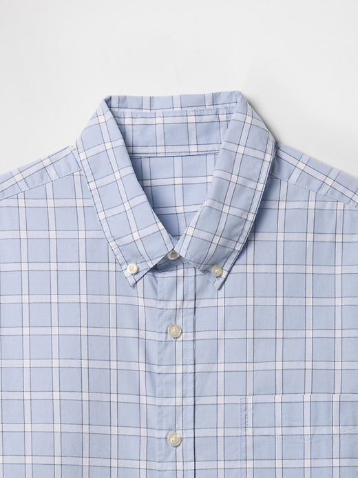 Image number 4 showing, Stretch Poplin Shirt in Standard Fit