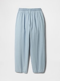 Kids High Rise Print Pull-On Barrel Pants
