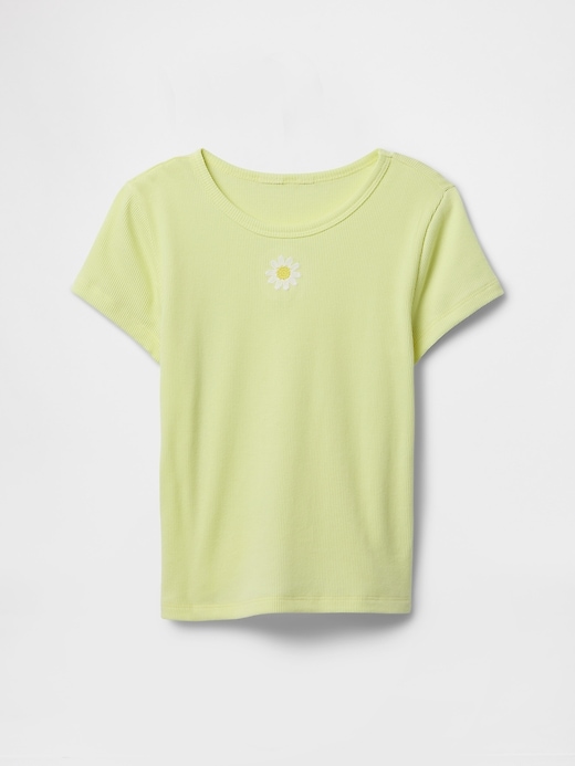 Image number 1 showing, Kids Ribbed T-Shirt
