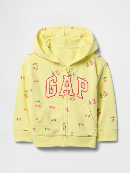 Image number 1 showing, babyGap Logo Zip Hoodie