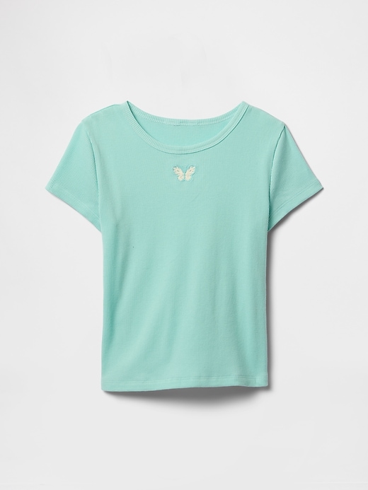 Image number 1 showing, Kids Ribbed T-Shirt