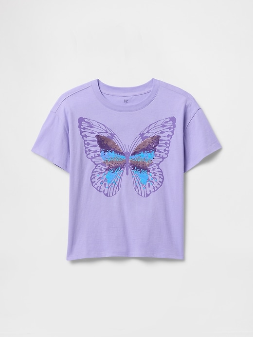 Image number 3 showing, Kids Oversized Graphic T-Shirt