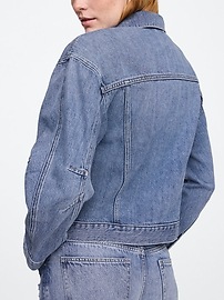 SuperSoft Barrel Sleeve Icon Denim Jacket