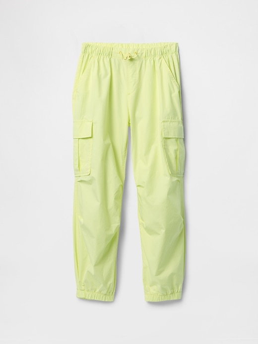 Image number 1 showing, Kids Parachute Cargo Pull-On Pants