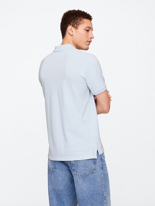 Image number 2 showing, Stretch Pique Polo Shirt