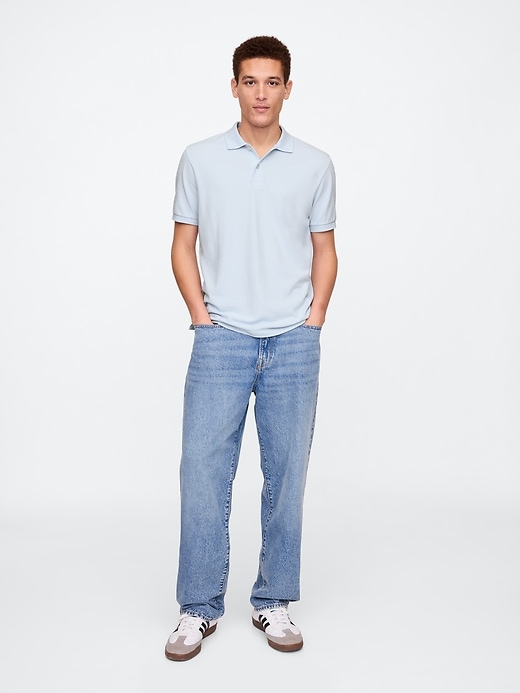 Image number 3 showing, Stretch Pique Polo Shirt