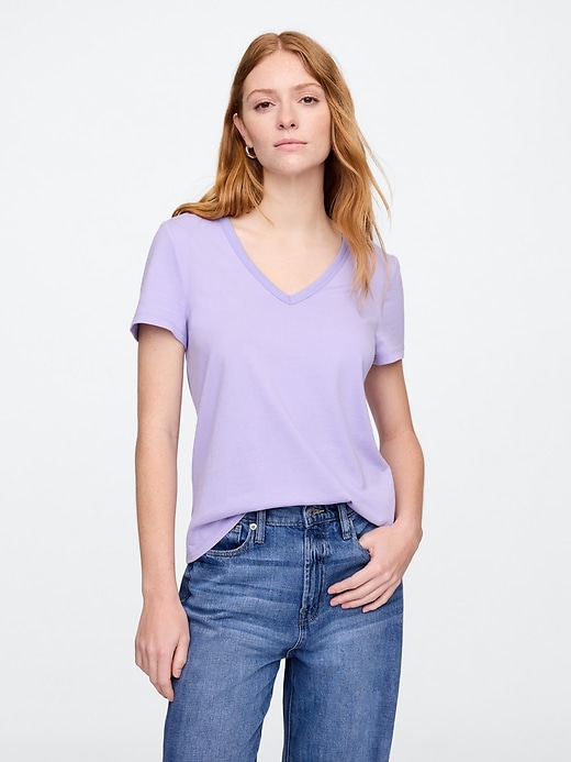 Image number 1 showing, Favorite V-Neck T-Shirt