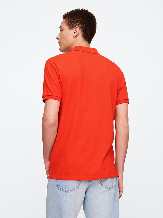 Image number 2 showing, Stretch Pique Polo Shirt