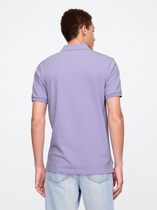 Image number 2 showing, Stretch Pique Polo Shirt