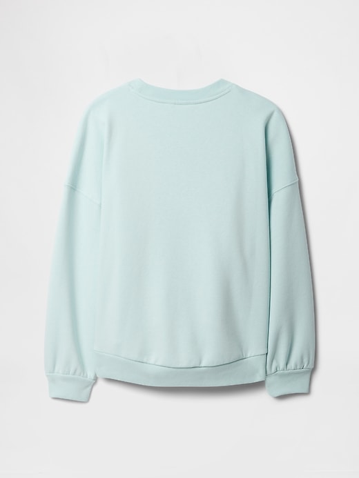 Image number 2 showing, Kids Oversized Fleece Sweatshirt