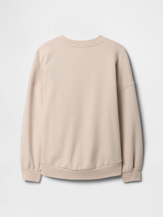 Image number 2 showing, Kids Oversized Fleece Sweatshirt