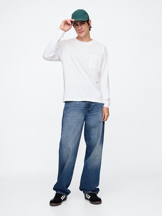 Image number 3 showing, Vintage Soft Boxy Pocket T-Shirt