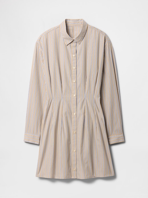 Image number 6 showing, Stripe Poplin Mini Shirtdress