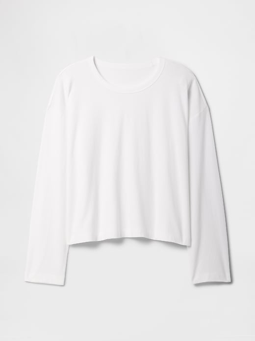 Image number 5 showing, Boxy Cropped Crewneck T-Shirt