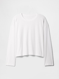 Boxy Cropped Crewneck T-Shirt