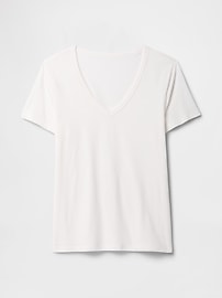 Favorite Stripe V-Neck T-Shirt | Gap Factory