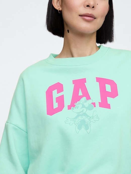 Image number 4 showing, Gap &#215 Disney Minnie Mouse Oversized Gap Logo Sweatshirt