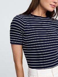 Favorite Ribbed Crewneck T-Shirt