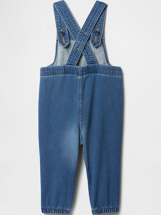babyGap Sweatpant Jean Overalls