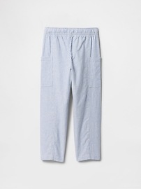 babyGap Linen-Blend Pull-On Cargo Pants