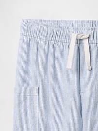 babyGap Linen-Blend Pull-On Cargo Pants