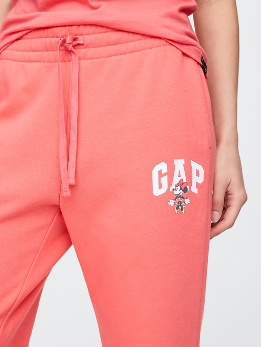 Image number 4 showing, Gap &#215 Disney Minnie Mouse Gap Logo Joggers